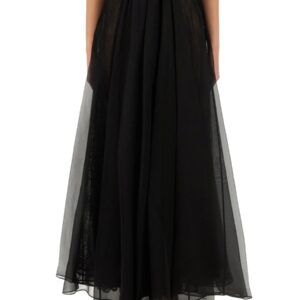 Explore the authentic NINA RICCI women's "VOLUMINOUS" MAXI SKIRT in Black