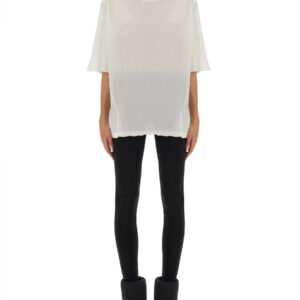 Explore the authentic RICK OWENS DRKSHDW women's "WALRUS T" T-SHIRT in White