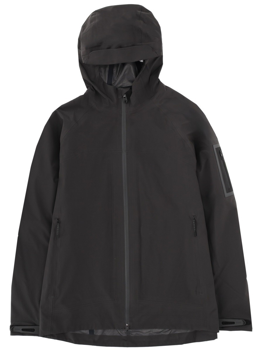 Refresh your wardrobe with the Boss men's WATER-REPELLENT JACKET in Black