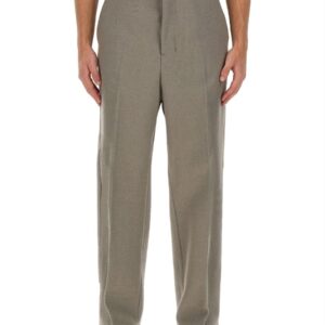 Refresh your wardrobe with the AMI PARIS men's WIDE FIT PANTS in Brown
