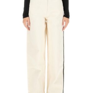 Discover the authentic PETER DO women's WIDE JEANS. in White
