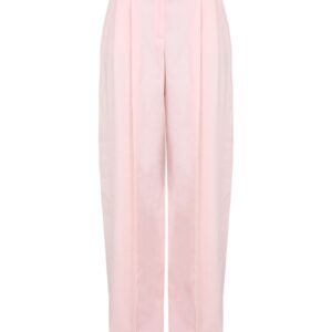 Refresh your wardrobe with the Alexander Mcqueen women's WIDE LEG PANTS in Pink
