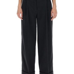 Explore the authentic Philosophy Di Lorenzo Serafini women's WIDE LEG PANTS in Grey