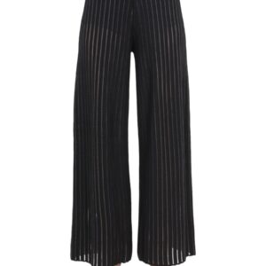 Refresh your wardrobe with the Fabiana Filippi women's WIDE LEG PANTS in Black