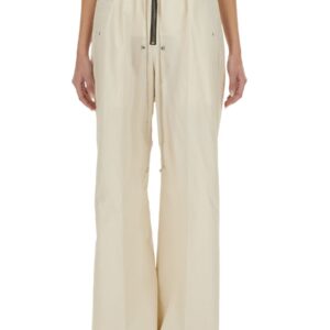 Elevate your look with the RICK OWENS women's WIDE LEG PANTS in Ivory