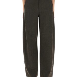 Refresh your wardrobe with the MOSCHINO JEANS women's WIDE LEG PANTS in Grey