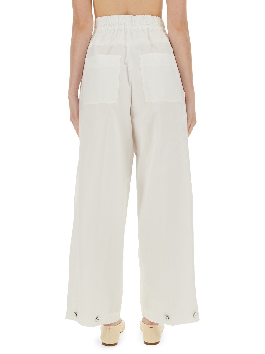 WIDE PANTS IN COTTON GABARDINE - Image 3