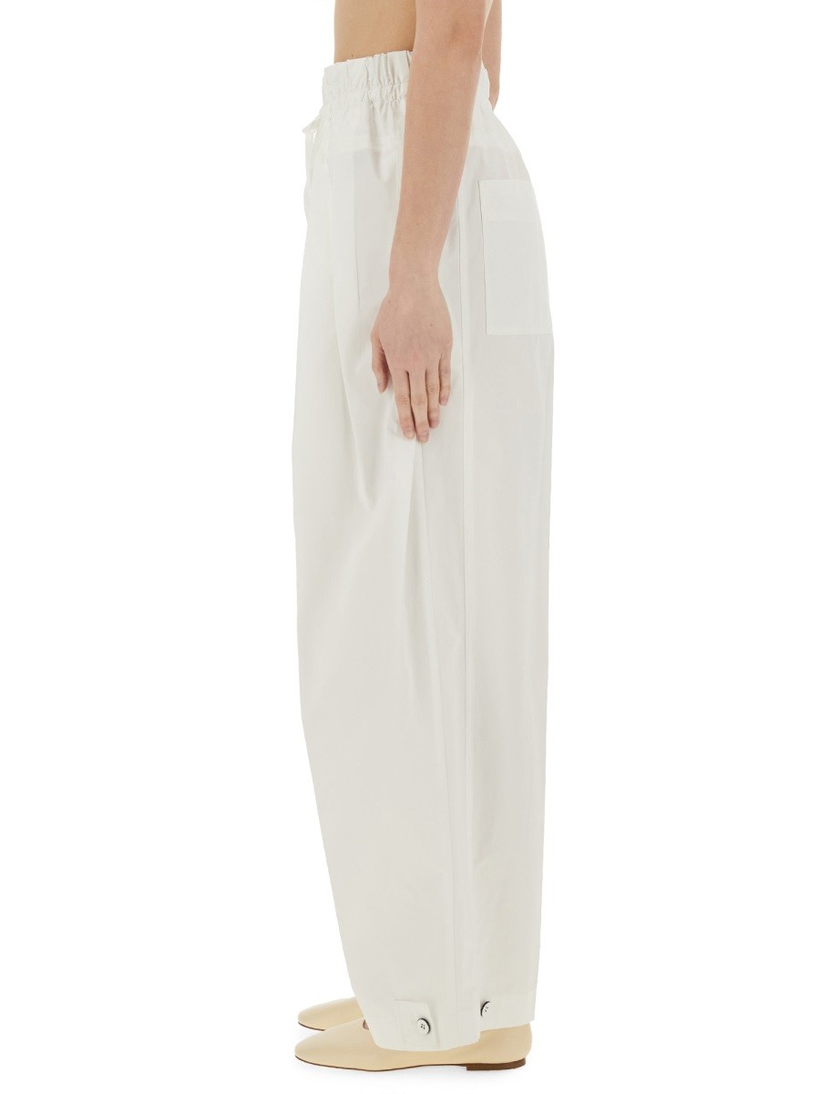 WIDE PANTS IN COTTON GABARDINE - Image 4