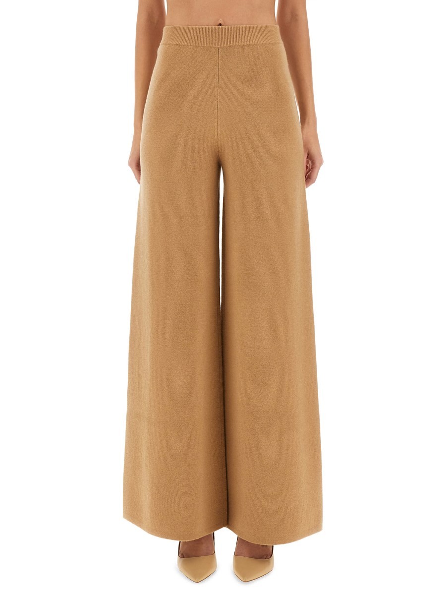 Discover the authentic Max Mara women's WIDE PANTS "JUDY" in beige
