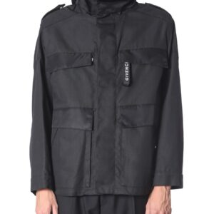 Discover the authentic Givenchy men's WIND JACKET in Black