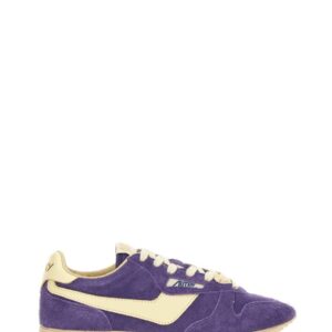 Refresh your wardrobe with the Autry women's "WINDSPIN" LOW SNEAKER in Purple