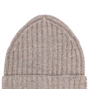Discover the authentic Maison Margiela men's WOOL AND COTTON BLEND BEANIE in beige