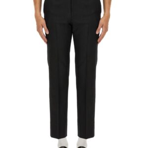 Discover the authentic Gucci men's WOOL BLEND TWILL PANTS in Black