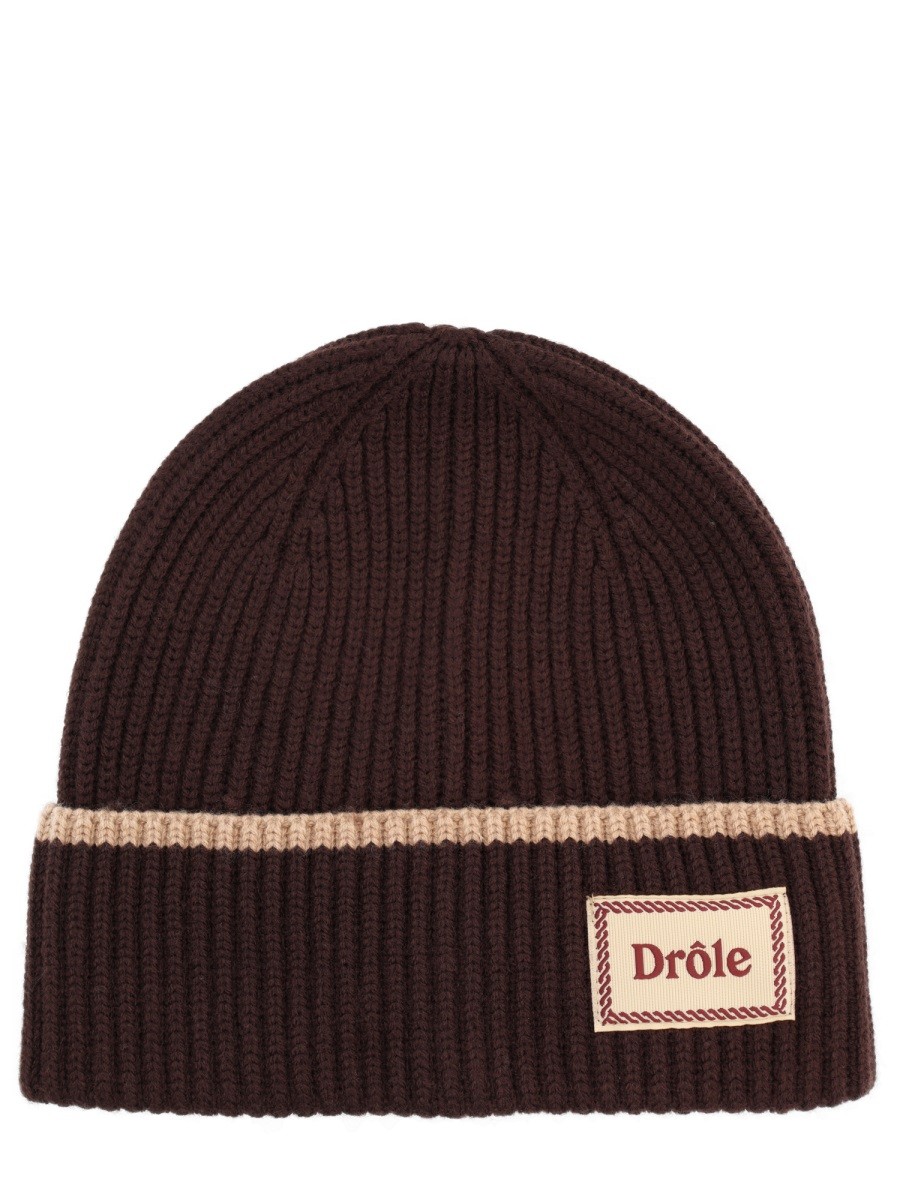 Refresh your wardrobe with the Drole De Monsieur men's WOOL CAP in Brown