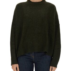 Discover the authentic ASPESI women's WOOL JERSEY. in GREEN