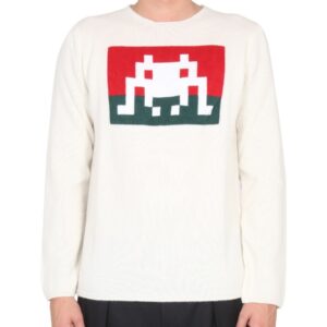 Refresh your wardrobe with the COMME DES GARCONS SHIRT men's WOOL JERSEY. in beige
