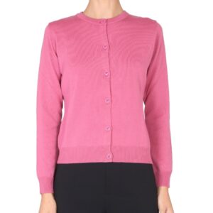 Refresh your wardrobe with the Boutique Moschino women's WOOL JERSEY. in Pink