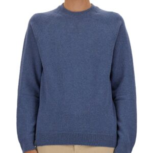 Refresh your wardrobe with the PS BY PAUL SMITH men's WOOL JERSEY. in Blue