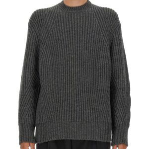 Elevate your look with the Alexander Mcqueen men's WOOL JERSEY. in Black