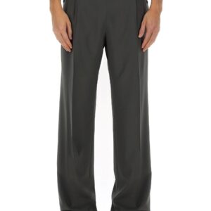 Discover the authentic Moschino men's WOOL PANTS in Grey