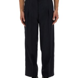 Discover the authentic Marni men's WOOL PANTS in Blue