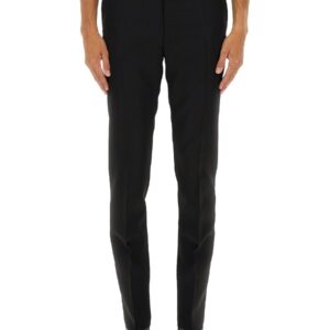 Discover the authentic Alexander Mcqueen men's WOOL PANTS in Black