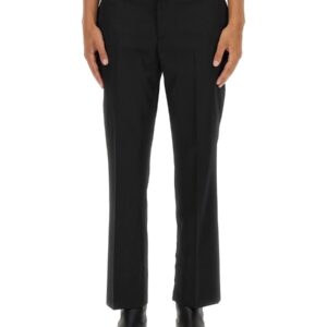 Discover the authentic Off-white men's WOOL PANTS in Black