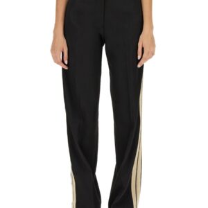 Refresh your wardrobe with the Palm Angels women's WOOL PANTS in Black