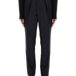 Discover the authentic Fendi men's WOOL PANTS in Blue