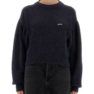 Discover the authentic ROTATE BIRGER CHRISTENSEN women's WOOL PUFF SWEATER in Blue