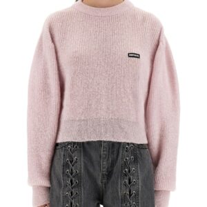 Discover the authentic ROTATE BIRGER CHRISTENSEN women's WOOL PUFF SWEATER in POWDER