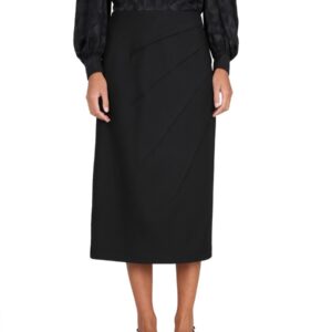 Discover the authentic Gucci women's WOOL SKIRT in Black