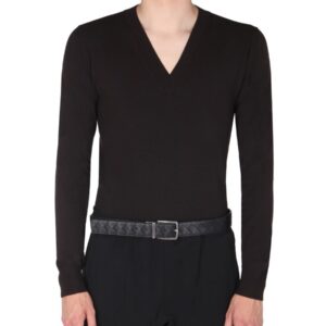 Discover the authentic Bottega Veneta men's WOOL SWEATER in Brown
