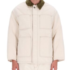 Discover the authentic AMI PARIS men's "WORKER" JACKET in beige