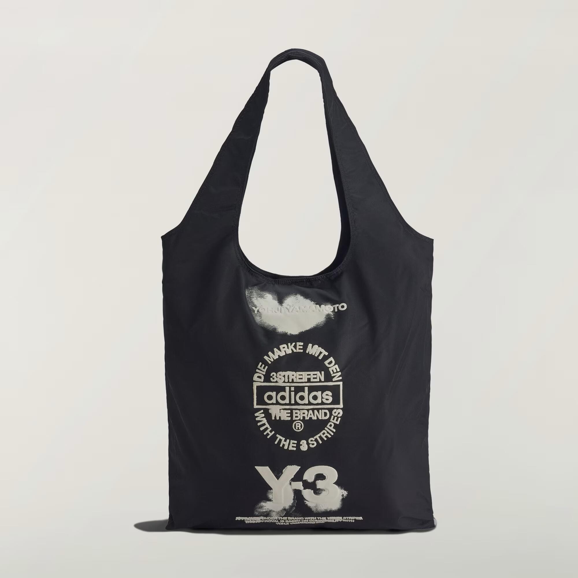 Y-3 MERCH TOTE BLACK : Color - Black