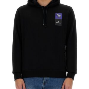 Explore the authentic PS BY PAUL SMITH men's "ZEBRA" SWEATSHIRT in Black