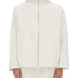 Refresh your wardrobe with the Gucci men's ZIPPER SWEATSHIRT "WEB" in White